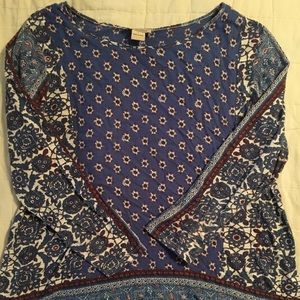 Lucky brand bohemian top.